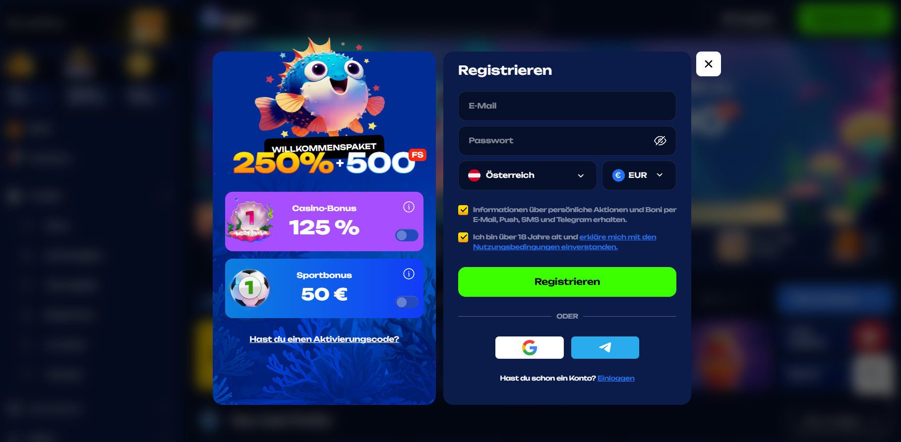 Fugu Online Casino: Konto anlegen und einloggen — Fugu Casino für neue Spieler Fugu Online Casino: Konto anlegen und einloggen — Fugu Casino